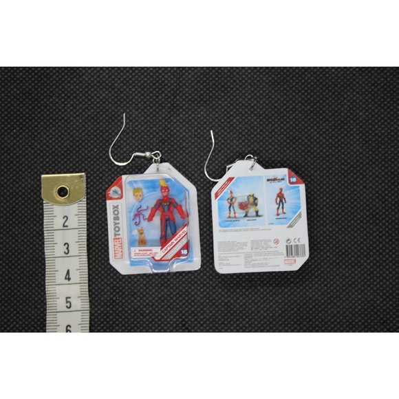 Mini Brands / Marvel - Captain Marvel earrings - Picture 6 of 7